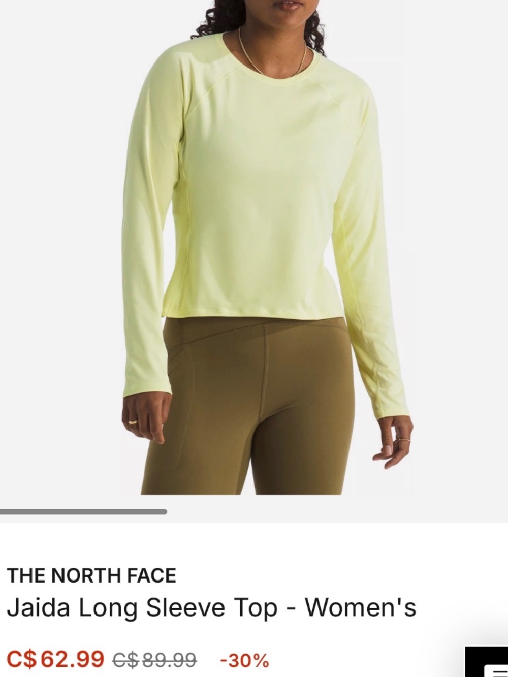 The North Face Women’s Jaida Long Sleeve Top